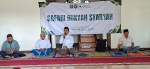 Suprisno Baderan Pimpin Safari Ruqyah Syar’iyyah LTM PWNU Gorontalo dari Masjid ke Masjid